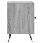 Natskab 2 pcs Grå sonoma-eg 43 x 34,5 x 50 cm Konstrueret træ