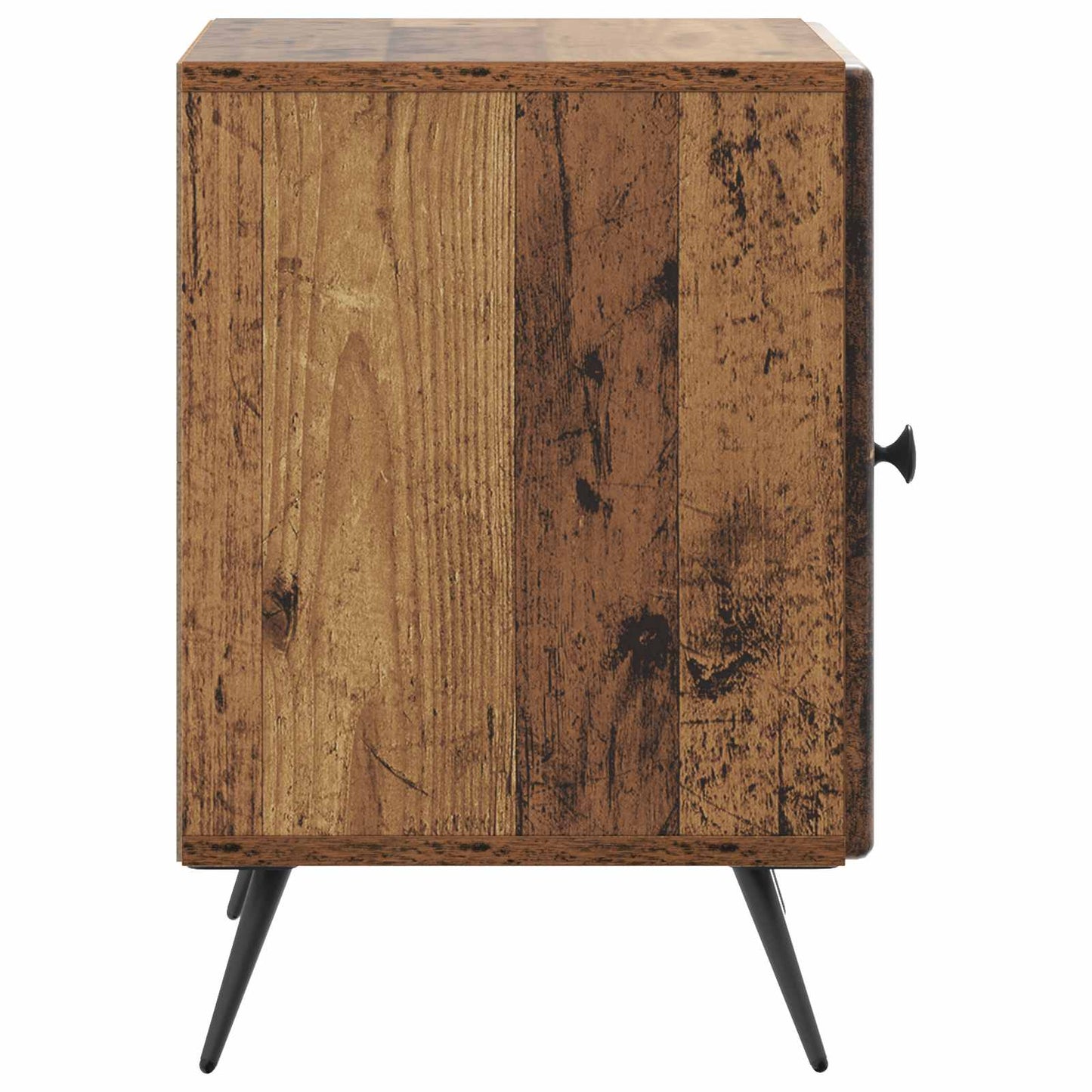 Natskab 2 pcs Gammelt træ 43 x 34,5 x 50 cm Konstrueret træ