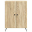 Sideboard Sonoma-eg 66 x 34,5 x 90 cm Konstrueret træ