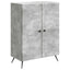 Sideboard Betongrå 66 x 34,5 x 90 cm Konstrueret træ