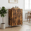Sideboard Røget eg 66 x 34,5 x 90 cm Konstrueret træ