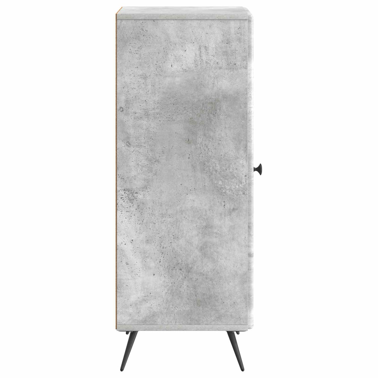 Sideboard Betongrå 33 x 34,5 x 90 cm Konstrueret træ