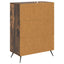 Skuffeskab 66 x 34,5 x 90 cm Konstrueret træ Røget eg