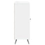 Sideboard Hvid 66 x 34,5 x 90 cm Konstrueret træ