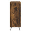 Sideboard med skuffe Røget eg 66 x 34,5 x 90 cm Konstrueret træ