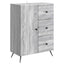Sideboard Grå sonoma-eg 66 x 34,5 x 90 cm Konstrueret træ