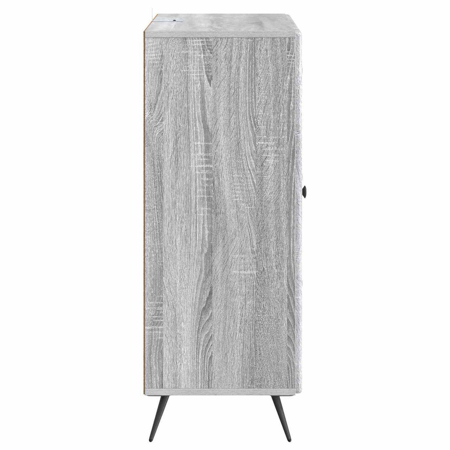 Sideboard Grå sonoma-eg 66 x 34,5 x 90 cm Konstrueret træ