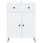 Sideboard Hvid 66 x 34,5 x 90 cm Konstrueret træ