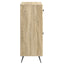Sideboard Sonoma-eg 66 x 34,5 x 90 cm Konstrueret træ