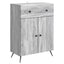 Sideboard Grå sonoma-eg 66 x 34,5 x 90 cm Konstrueret træ