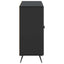 Sideboard Sort 89 x 34,5 x 80 cm Konstrueret træ