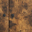 Sideboard Røget eg 89 x 34,5 x 80 cm Konstrueret træ
