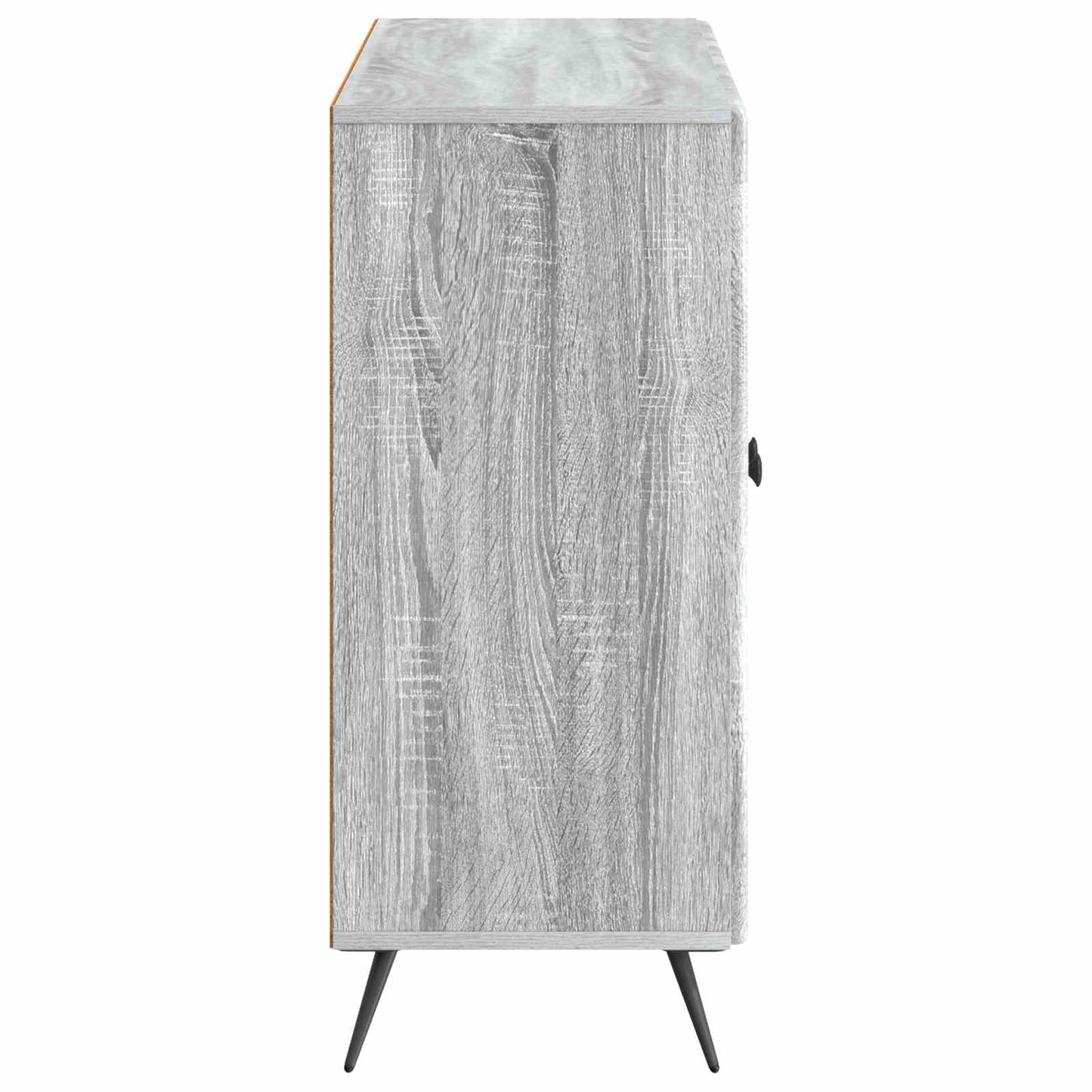 Sideboard Grå sonoma-eg 89 x 34,5 x 80 cm Konstrueret træ