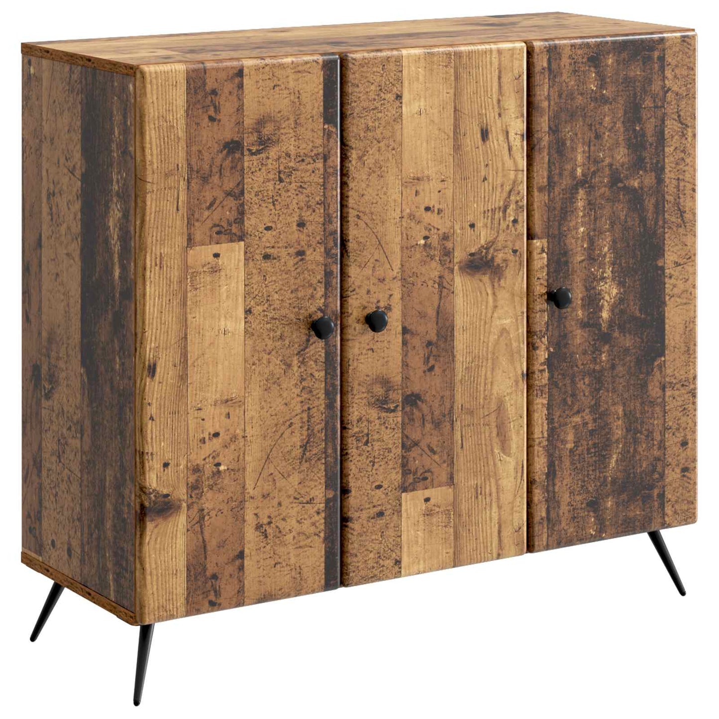 Sideboard Gammelt træ 89 x 34,5 x 80 cm Konstrueret træ