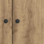Sideboard Artisan-eg 89 x 34,5 x 80 cm Konstrueret træ