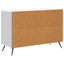 Sideboard Hvid 89 x 34,5 x 60 cm Konstrueret træ