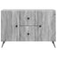 Sideboard Grå sonoma-eg 89 x 34,5 x 60 cm Konstrueret træ