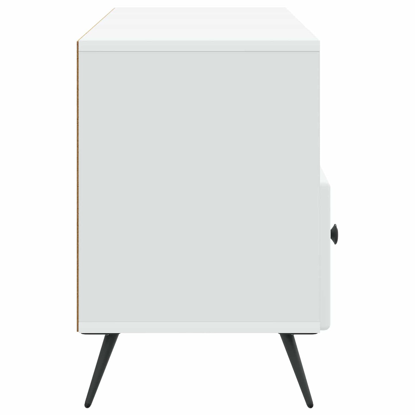 TV-skab med skuffe Hvid 102 x 34,5 x 50 cm Konstrueret træ