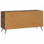 TV-skab med skuffe Røget eg 102 x 34,5 x 50 cm Konstrueret træ