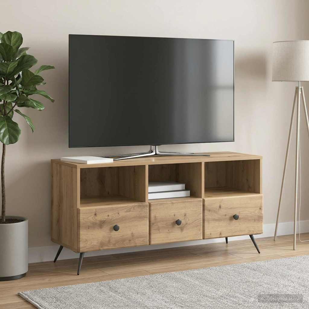 TV-skab Artisan-eg 102 x 34,5 x 50 cm Konstrueret træ