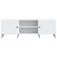 TV-skab Hvid 150 x 31 x 50 cm Konstrueret træ