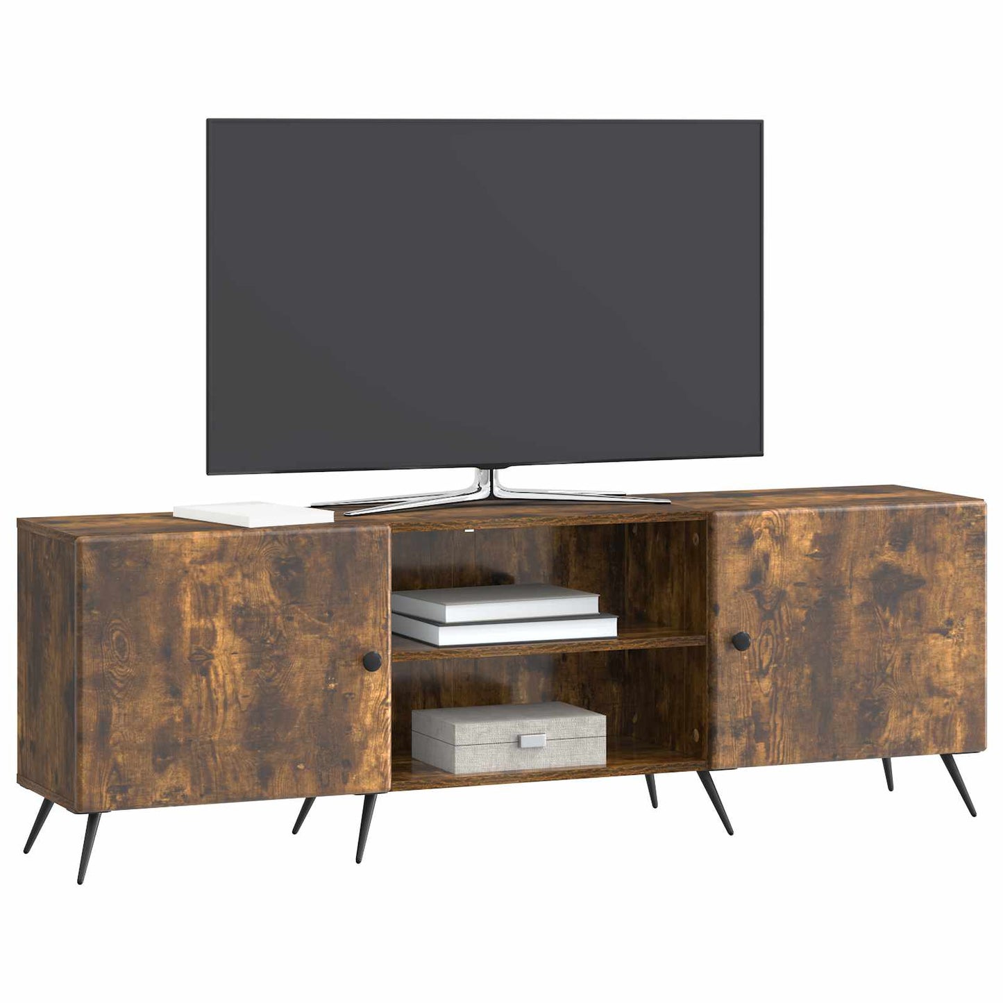 TV-skab Røget eg 150 x 31 x 50 cm Konstrueret træ