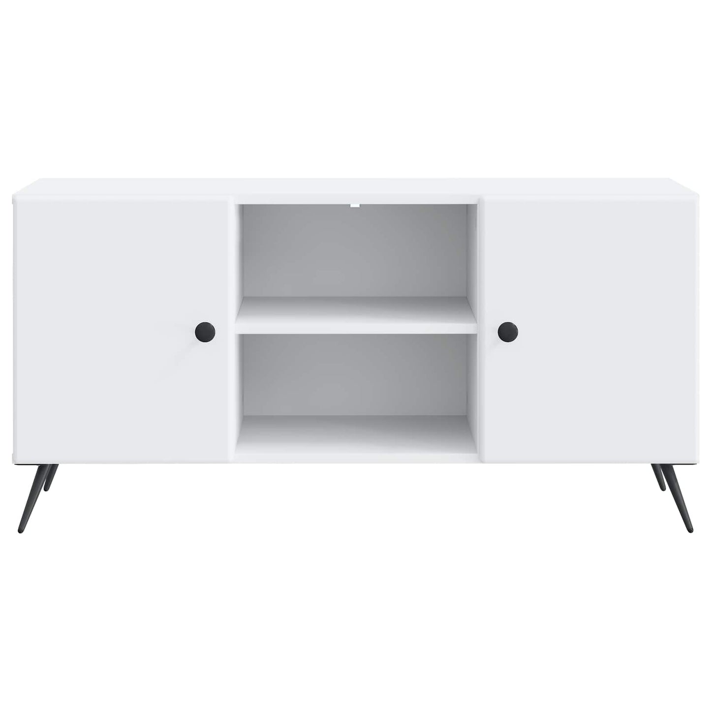 TV-skab Hvid 102 x 34,5 x 50 cm Konstrueret træ