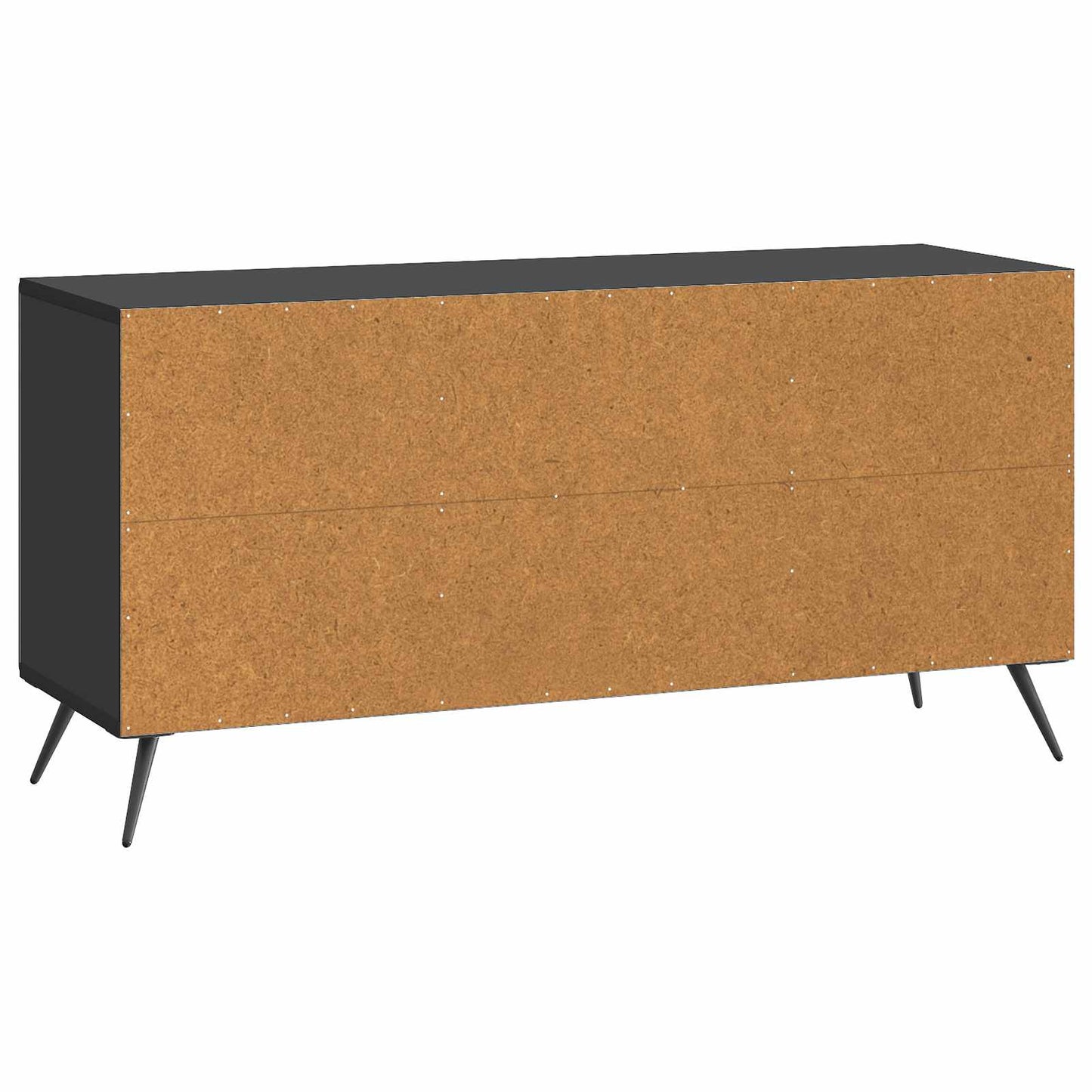 TV-skab Sort 102 x 34,5 x 50 cm Konstrueret træ