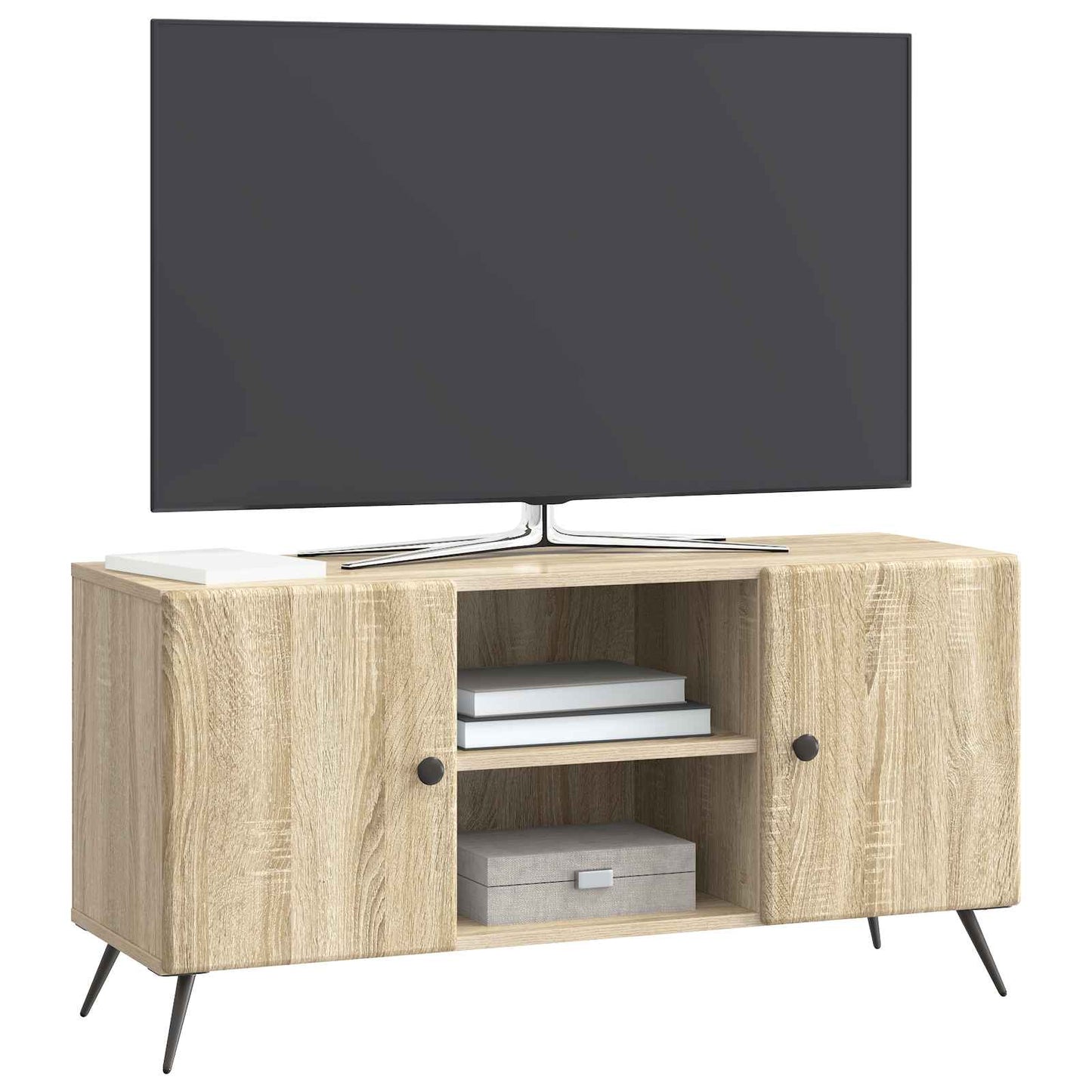 TV-skab Sonoma-eg 102 x 34,5 x 50 cm Konstrueret træ