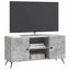 TV-skab Betongrå 102 x 34,5 x 50 cm Konstrueret træ