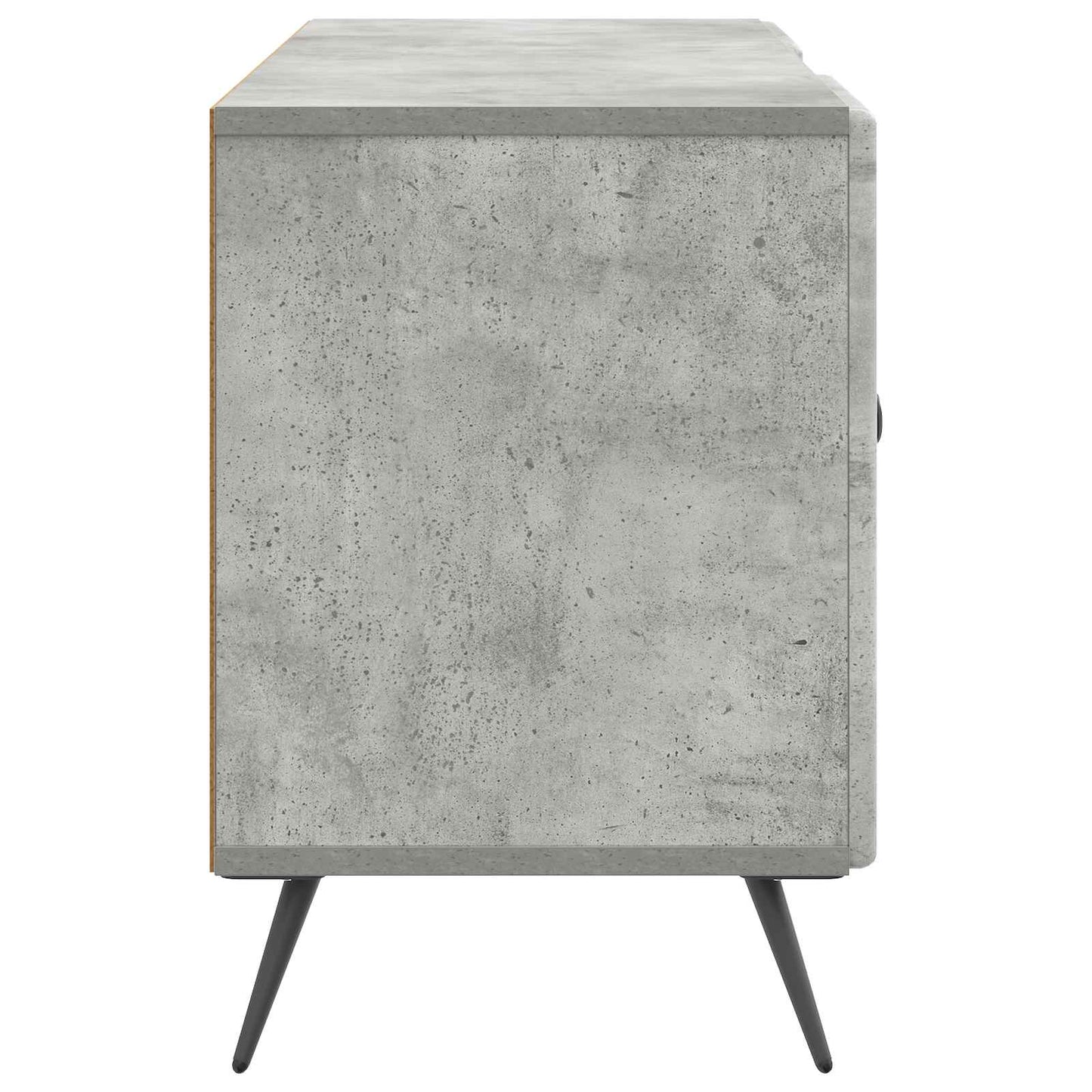 TV-skab Betongrå 102 x 34,5 x 50 cm Konstrueret træ