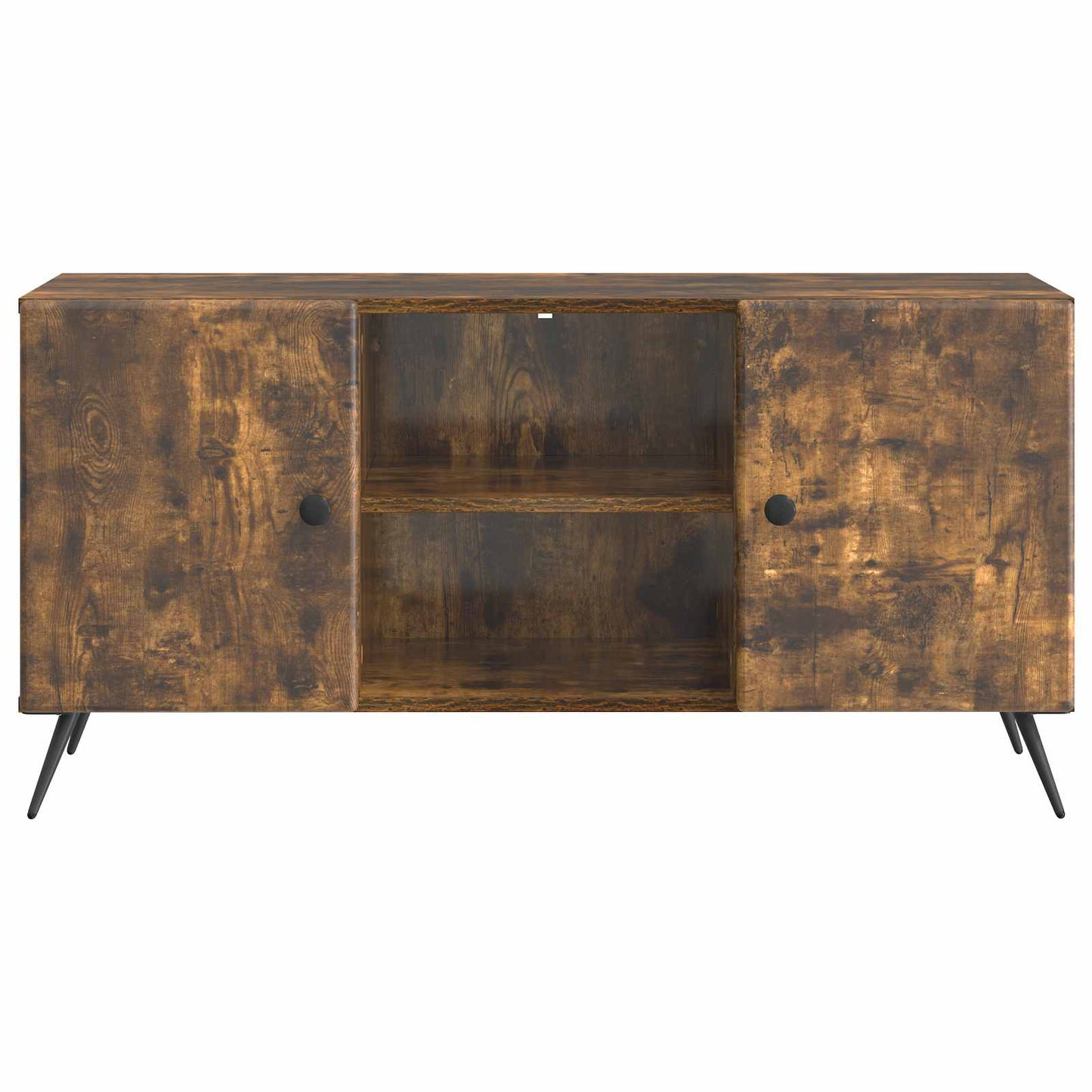 TV-skab Røget eg 102 x 34,5 x 50 cm Konstrueret træ