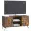TV-skab Røget eg 102 x 34,5 x 50 cm Konstrueret træ