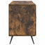 TV-skab Røget eg 102 x 34,5 x 50 cm Konstrueret træ