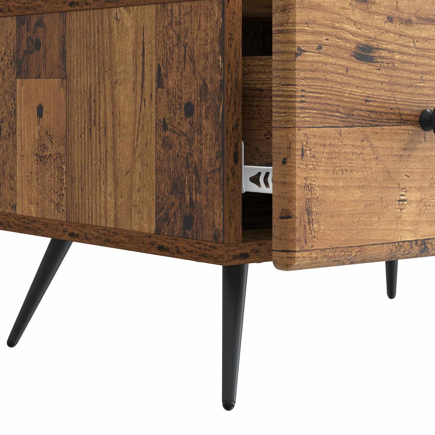 TV-skab Gammelt træ 147 x 34,5 x 30 cm Konstrueret træ