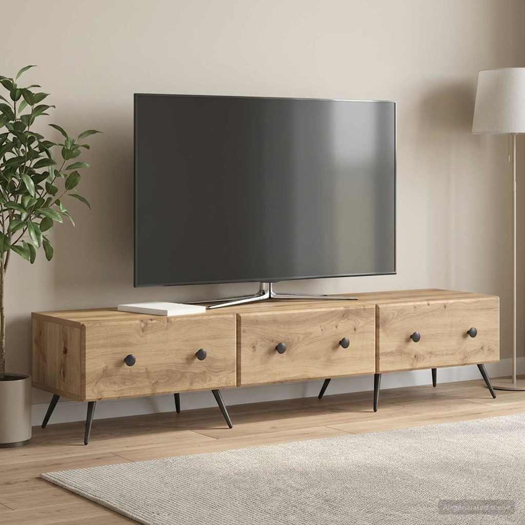 TV-skab Artisan-eg 147 x 34,5 x 30 cm Konstrueret træ