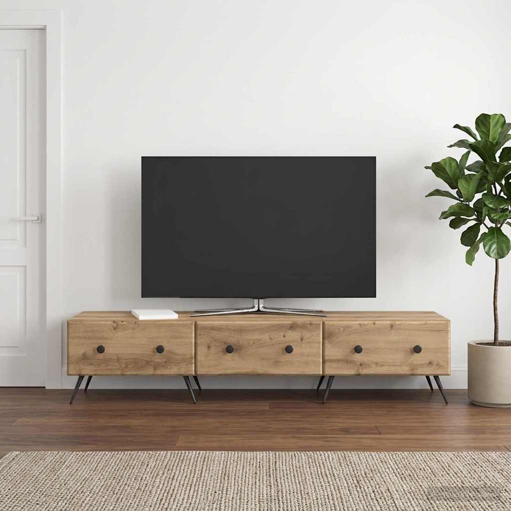 TV-skab Artisan-eg 147 x 34,5 x 30 cm Konstrueret træ