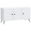 TV-skab Hvid 99 x 34,5 x 50 cm Konstrueret træ