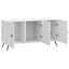 TV-skab Hvid 99 x 34,5 x 50 cm Konstrueret træ