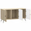 TV-skab Sonoma-eg 99 x 34,5 x 50 cm Konstrueret træ