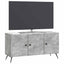 TV-skab Betongrå 99 x 34,5 x 50 cm Konstrueret træ