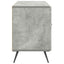 TV-skab Betongrå 99 x 34,5 x 50 cm Konstrueret træ