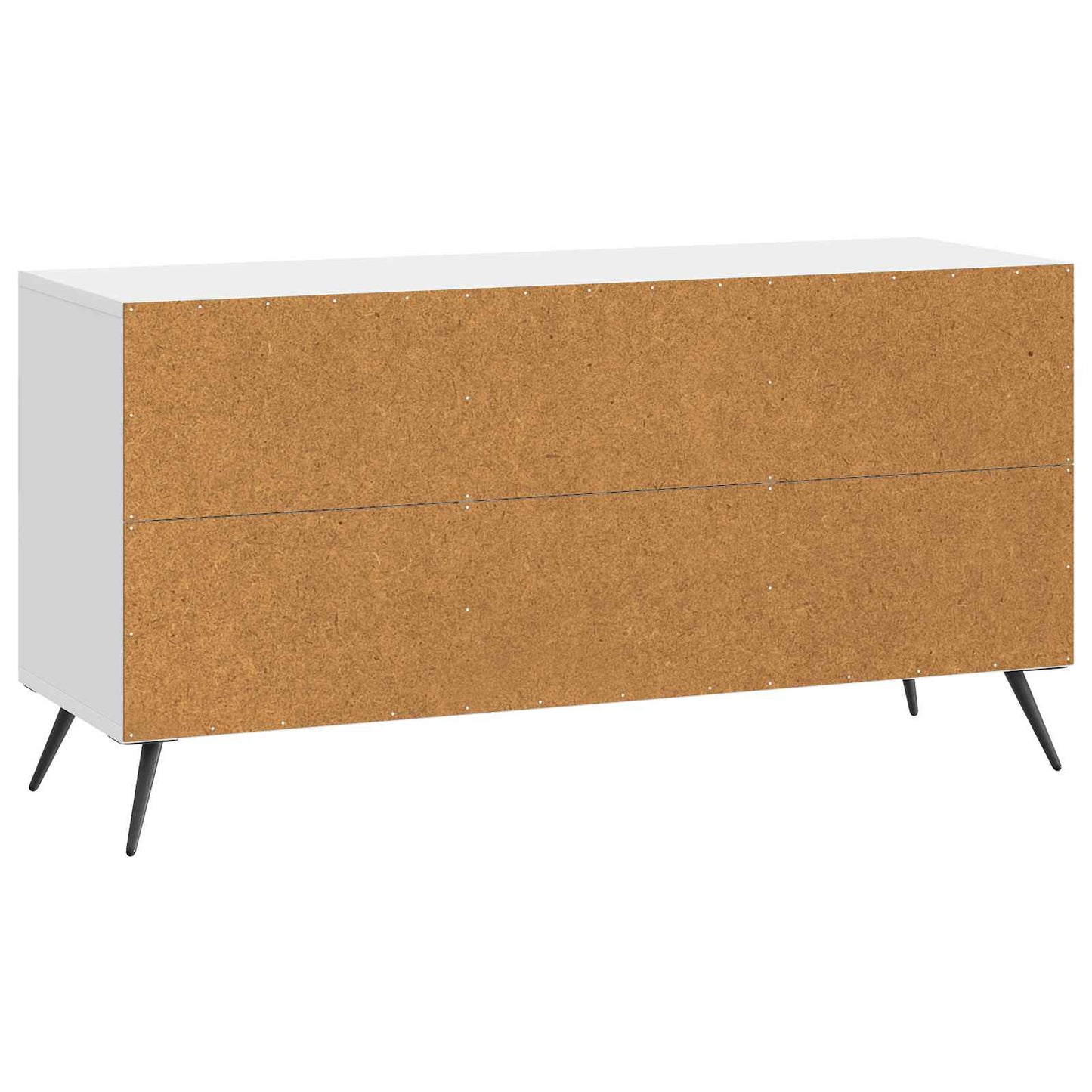 TV-skab Hvid højglans 99 x 34,5 x 50 cm Konstrueret træ