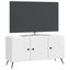 TV-skab Hvid højglans 99 x 34,5 x 50 cm Konstrueret træ
