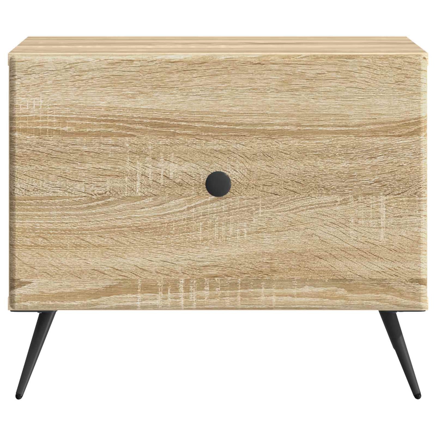 Sofabord med skuffe Sonoma-eg 49 x 50 x 40 cm Konstrueret træ