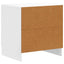 Natskab 2 pcs Hvid højglans 43 x 34,5 x 44,5 cm Konstrueret træ