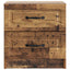 Natskab 2 pcs Gammelt træ 43 x 34,5 x 44,5 cm Konstrueret træ