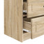 Natskab Sonoma-eg 62 x 34,5 x 44,5 cm Konstrueret træ