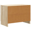 Natskab Sonoma-eg 62 x 34,5 x 44,5 cm Konstrueret træ