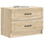 Natskab Sonoma-eg 62 x 34,5 x 44,5 cm Konstrueret træ